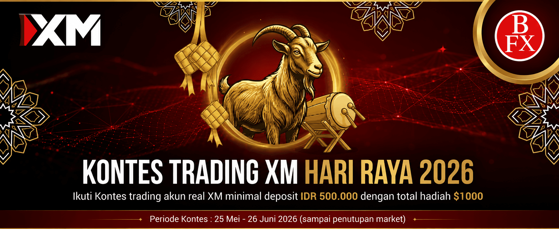 Banner Kontes Trading XM Hari Raya 2026